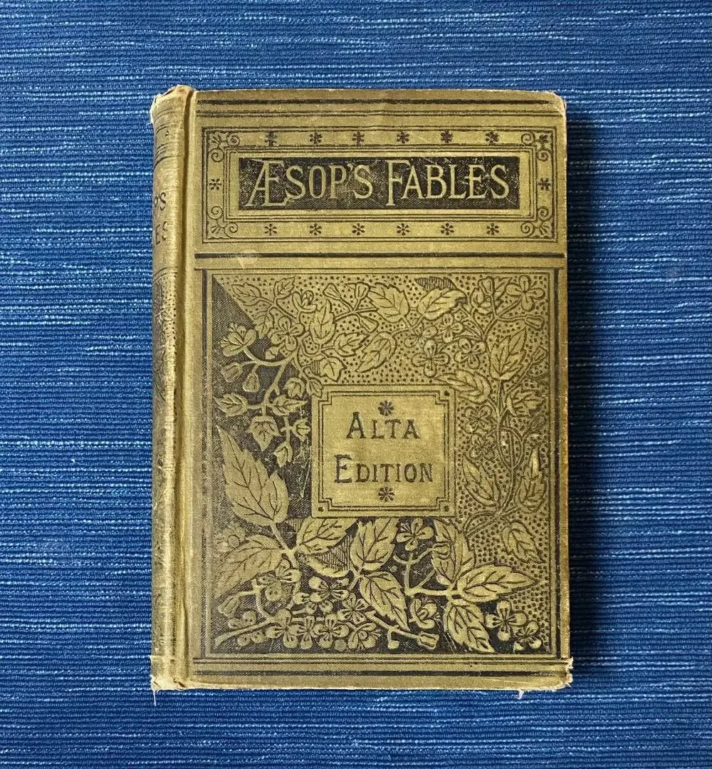 Aesop's Fables Alta Edition 1800's Porter & Coates Illustrated John Tenniel 87B